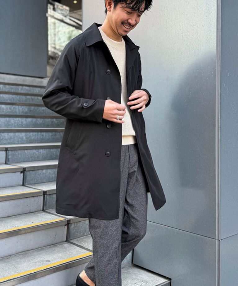 NOLLEY'S goodman「【TAION/タイオン】《ビジカジ対応》別注ステンカラーコート 25SS」|ステンカラーコート|