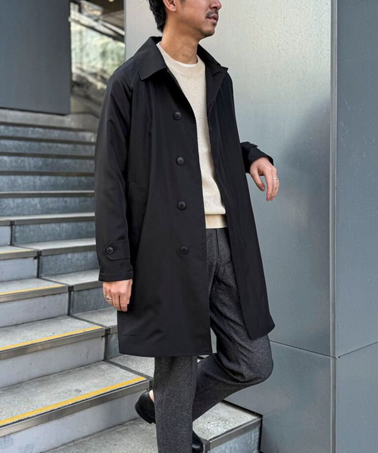 NOLLEY'S goodman「【TAION/タイオン】《ビジカジ対応》別注ステンカラーコート 25SS」|ステンカラーコート|