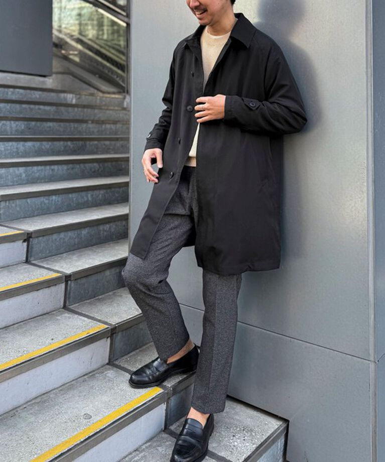 NOLLEY'S goodman「【TAION/タイオン】《ビジカジ対応》別注ステンカラーコート 25SS」|ステンカラーコート|