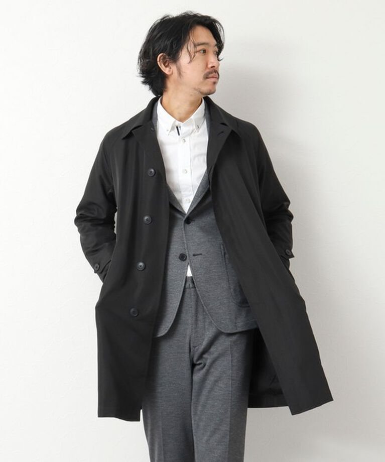 NOLLEY'S goodman「【TAION/タイオン】《ビジカジ対応》別注ステンカラーコート 25SS」|ステンカラーコート|