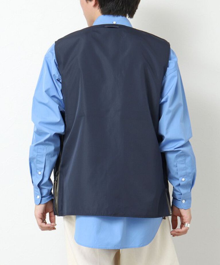 NOLLEY'S goodman「【TAION/タイオン】ノンダウン ミリタリー リバーシブル Vネックベスト 25SS」|ベスト・ジレ|