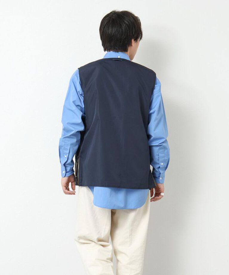 NOLLEY'S goodman「【TAION/タイオン】ノンダウン ミリタリー リバーシブル Vネックベスト 25SS」|ベスト・ジレ|