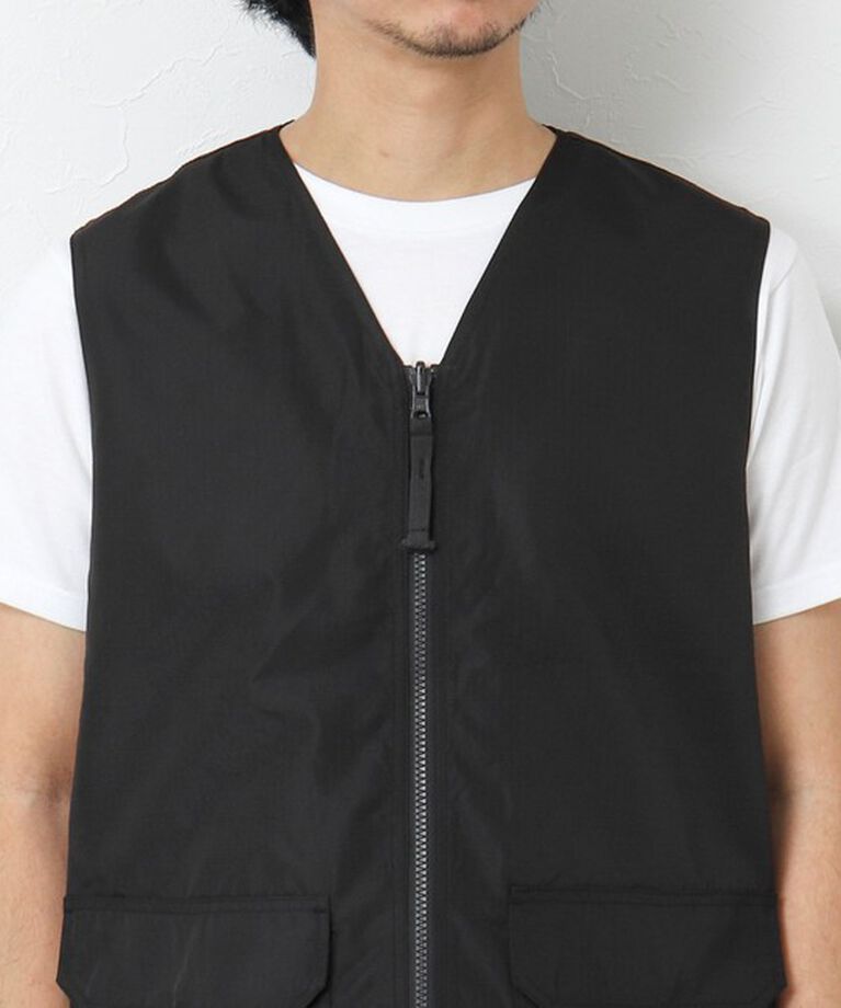 NOLLEY'S goodman「【TAION/タイオン】ノンダウン ミリタリー リバーシブル Vネックベスト 25SS」|ベスト・ジレ|