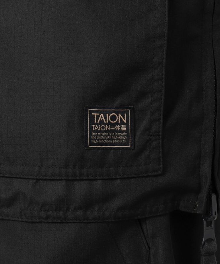 NOLLEY'S goodman「【TAION/タイオン】ノンダウン ミリタリー リバーシブル Vネックベスト 25SS」|ベスト・ジレ|