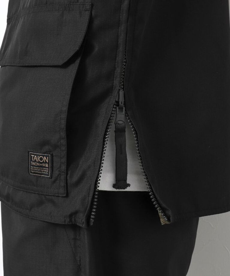 NOLLEY'S goodman「【TAION/タイオン】ノンダウン ミリタリー リバーシブル Vネックベスト 25SS」|ベスト・ジレ|