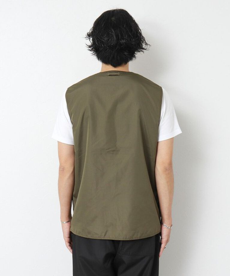 NOLLEY'S goodman「【TAION/タイオン】ノンダウン ミリタリー リバーシブル Vネックベスト 25SS」|ベスト・ジレ|