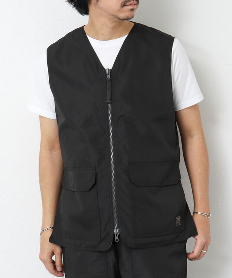 NOLLEY'S goodman「【TAION/タイオン】ノンダウン ミリタリー リバーシブル Vネックベスト 25SS」|ベスト・ジレ|