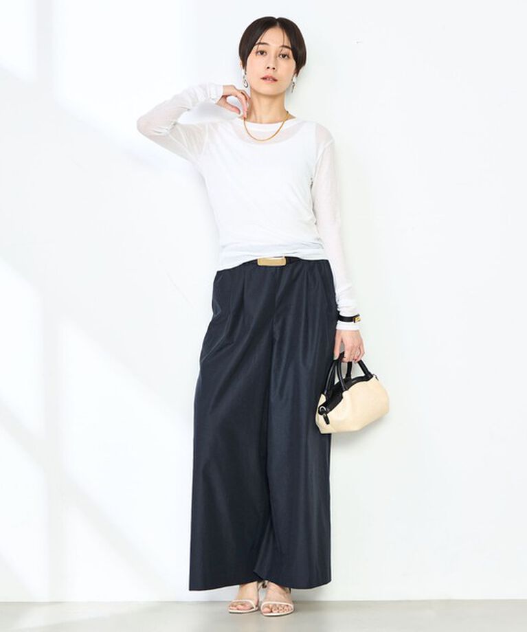 NOLLEY'S「MY STANDARD シアーロンT」|Tシャツ・カットソー|