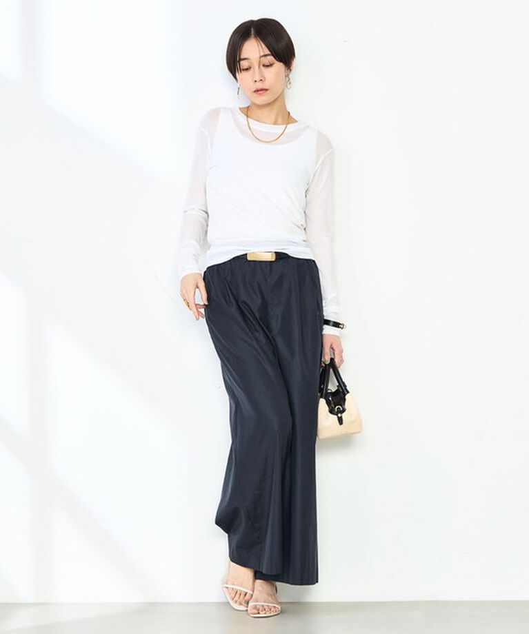 NOLLEY'S「MY STANDARD シアーロンT」|Tシャツ・カットソー|
