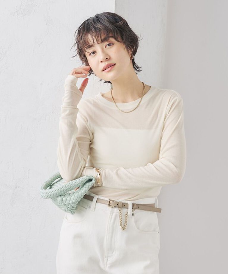 NOLLEY'S「MY STANDARD シアーロンT」|Tシャツ・カットソー|