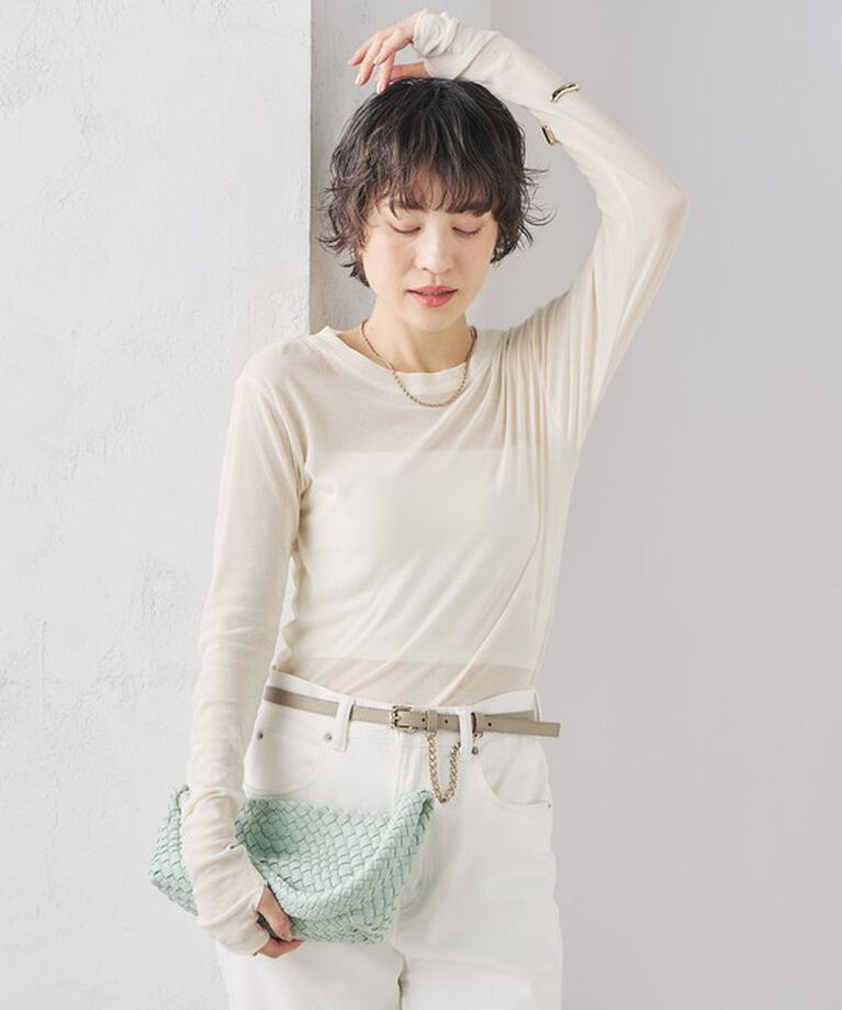 NOLLEY'S「MY STANDARD シアーロンT」|Tシャツ・カットソー|