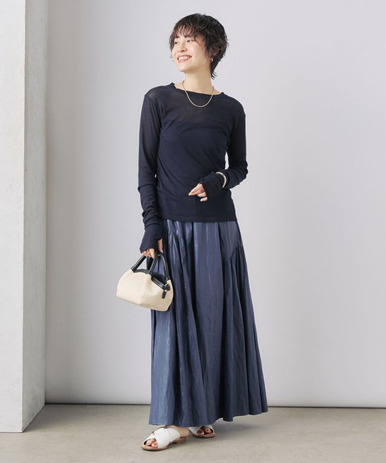 NOLLEY'S「MY STANDARD シアーロンT」|Tシャツ・カットソー|