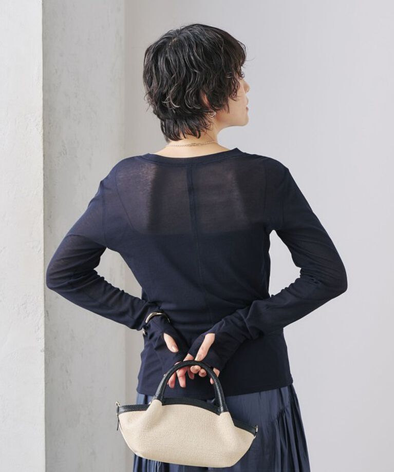 NOLLEY'S「MY STANDARD シアーロンT」|Tシャツ・カットソー|