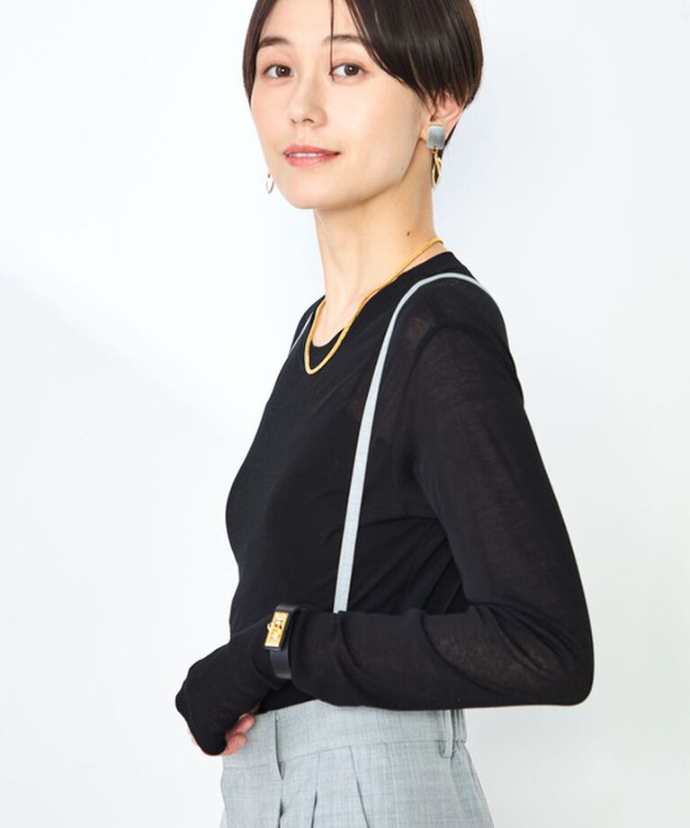 NOLLEY'S「MY STANDARD シアーロンT」|Tシャツ・カットソー|