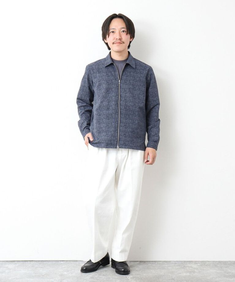 NOLLEY'S goodman「【COOL DOTS/クールドッツ】《吸水速乾》ジップシャツブルゾン 25SS」|ブルゾン・スタジャン|