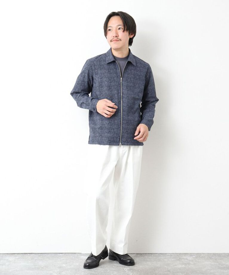 NOLLEY'S goodman「【COOL DOTS/クールドッツ】《吸水速乾》ジップシャツブルゾン 25SS」|ブルゾン・スタジャン|