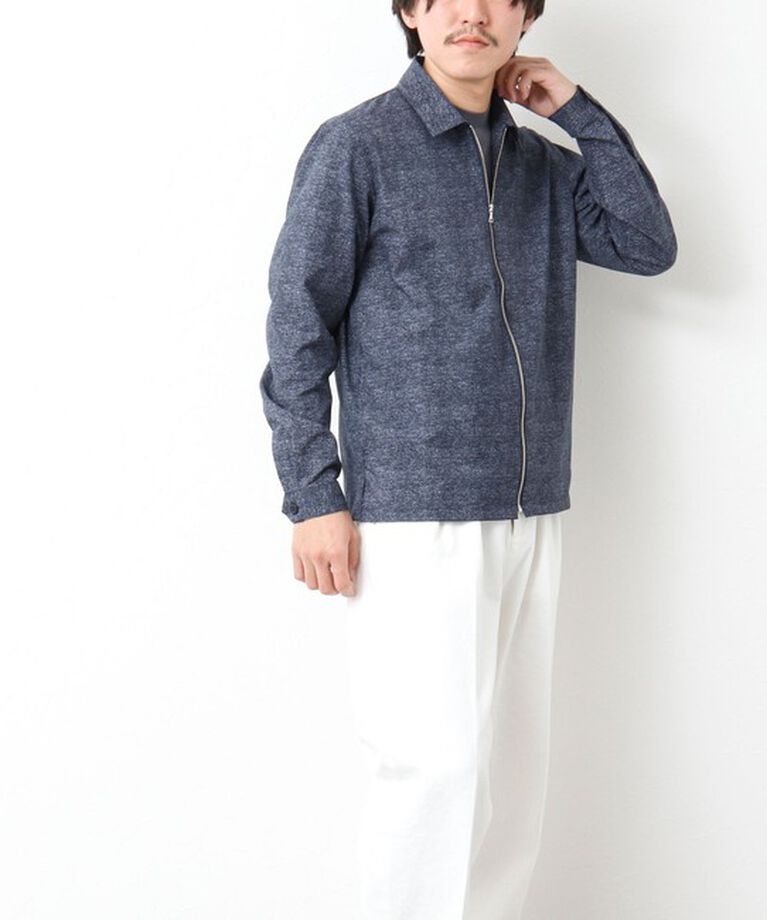 NOLLEY'S goodman「【COOL DOTS/クールドッツ】《吸水速乾》ジップシャツブルゾン 25SS」|ブルゾン・スタジャン|