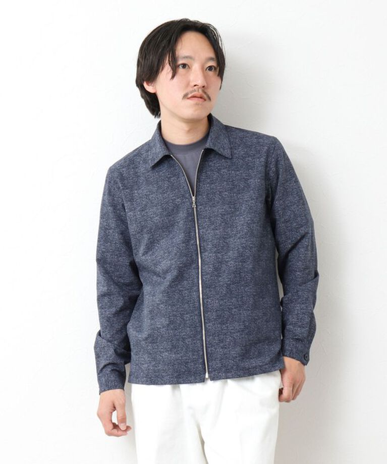 NOLLEY'S goodman「【COOL DOTS/クールドッツ】《吸水速乾》ジップシャツブルゾン 25SS」|ブルゾン・スタジャン|