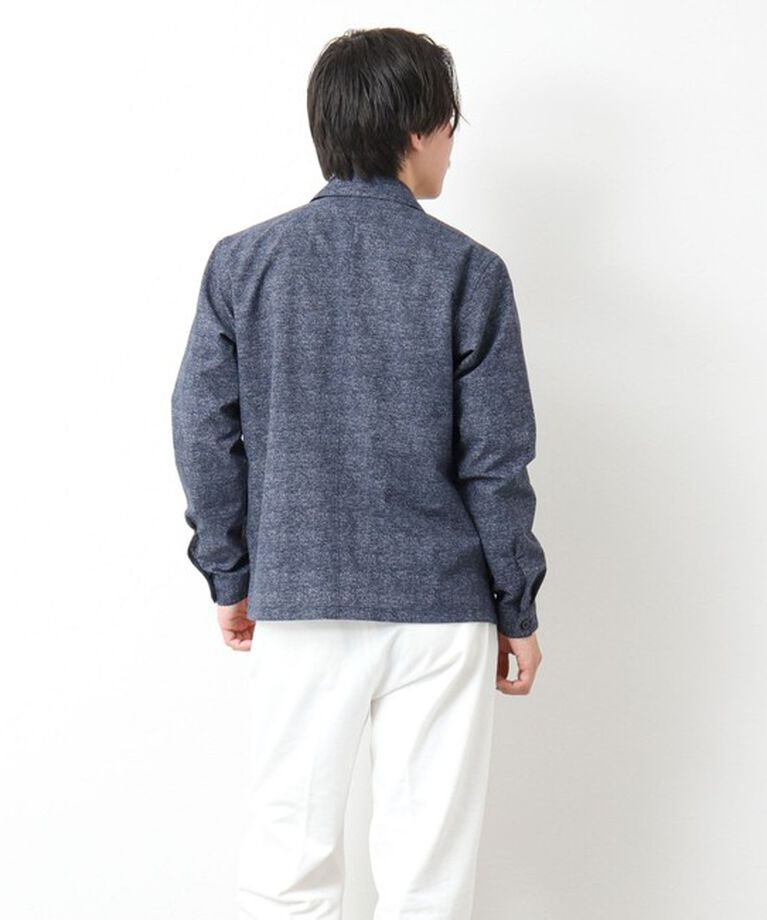 NOLLEY'S goodman「【COOL DOTS/クールドッツ】《吸水速乾》ジップシャツブルゾン 25SS」|ブルゾン・スタジャン|