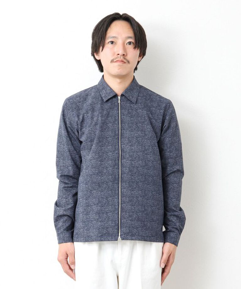 NOLLEY'S goodman「【COOL DOTS/クールドッツ】《吸水速乾》ジップシャツブルゾン 25SS」|ブルゾン・スタジャン|