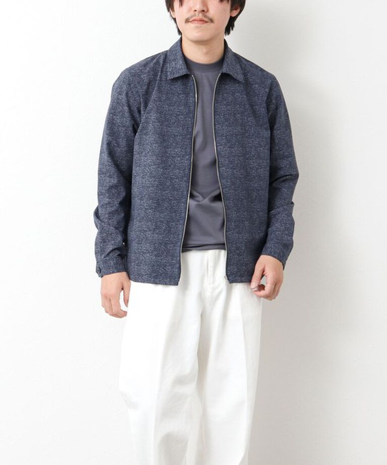 NOLLEY'S goodman「【COOL DOTS/クールドッツ】《吸水速乾》ジップシャツブルゾン 25SS」|ブルゾン・スタジャン|