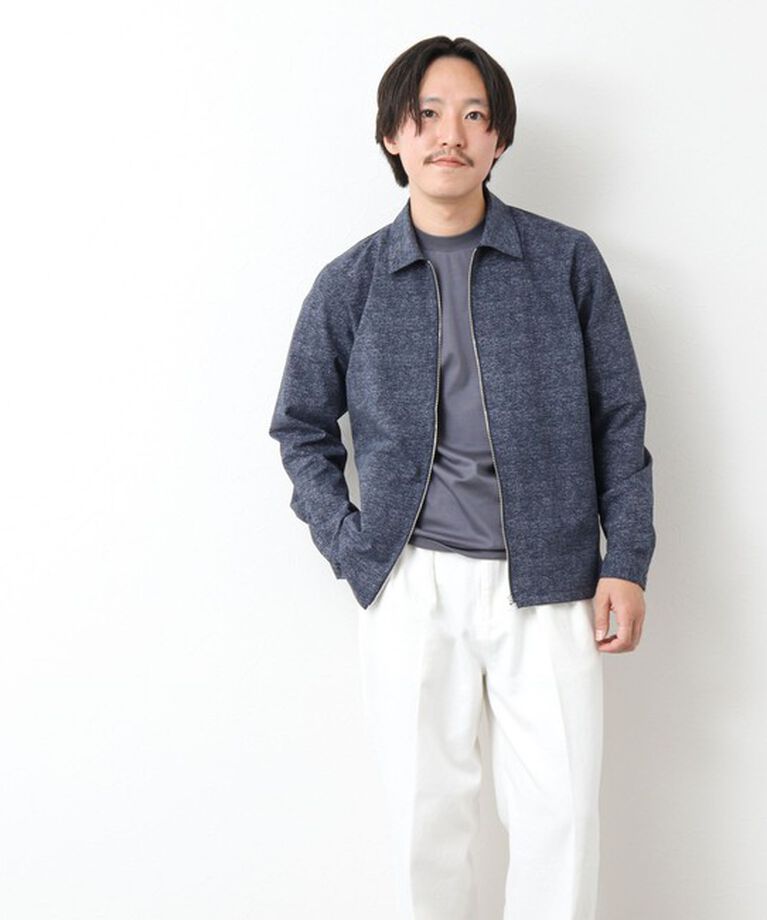 NOLLEY'S goodman「【COOL DOTS/クールドッツ】《吸水速乾》ジップシャツブルゾン 25SS」|ブルゾン・スタジャン|
