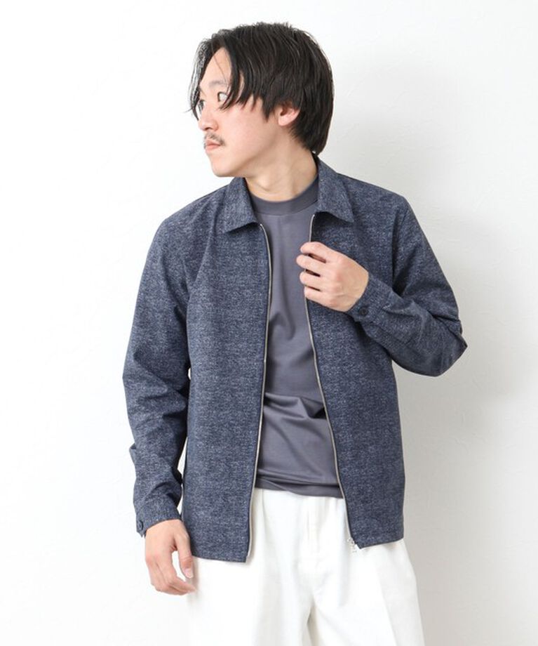 NOLLEY'S goodman「【COOL DOTS/クールドッツ】《吸水速乾》ジップシャツブルゾン 25SS」|ブルゾン・スタジャン|
