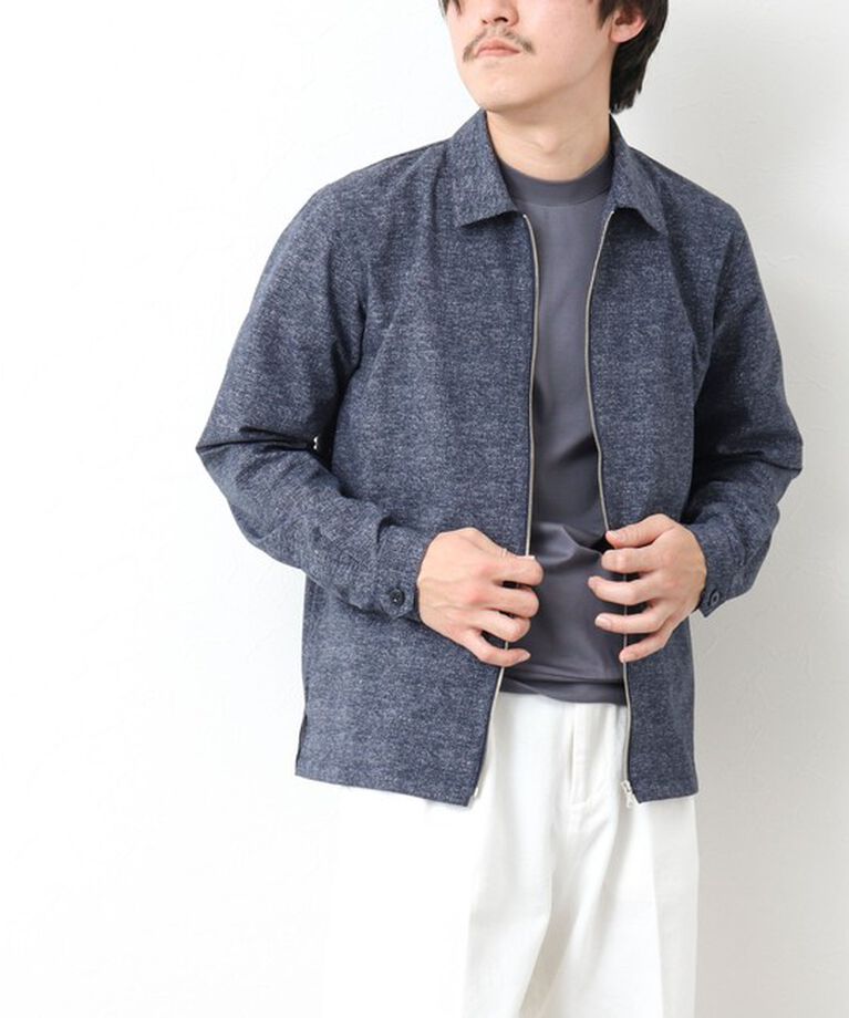NOLLEY'S goodman「【COOL DOTS/クールドッツ】《吸水速乾》ジップシャツブルゾン 25SS」|ブルゾン・スタジャン|