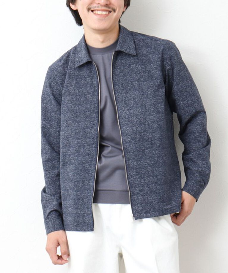 NOLLEY'S goodman「【COOL DOTS/クールドッツ】《吸水速乾》ジップシャツブルゾン 25SS」|ブルゾン・スタジャン|