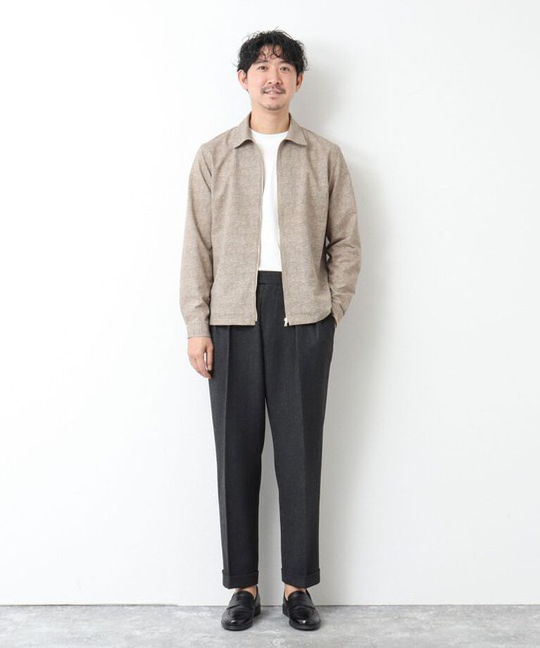 NOLLEY'S goodman「【COOL DOTS/クールドッツ】《吸水速乾》ジップシャツブルゾン 25SS」|ブルゾン・スタジャン|