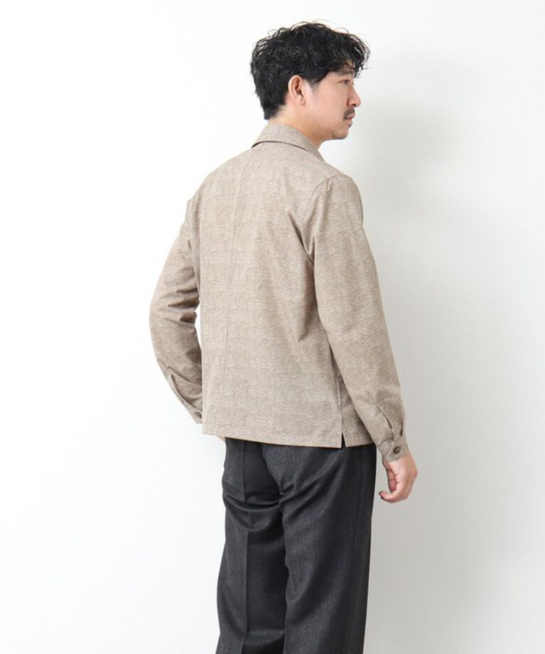 NOLLEY'S goodman「【COOL DOTS/クールドッツ】《吸水速乾》ジップシャツブルゾン 25SS」|ブルゾン・スタジャン|