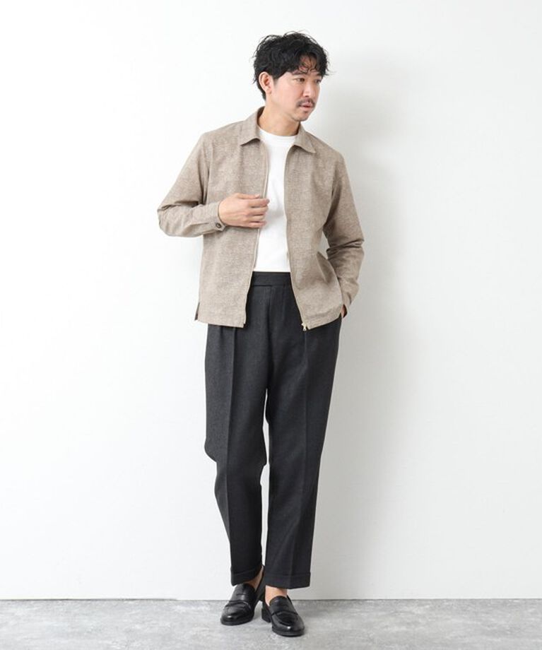 NOLLEY'S goodman「【COOL DOTS/クールドッツ】《吸水速乾》ジップシャツブルゾン 25SS」|ブルゾン・スタジャン|