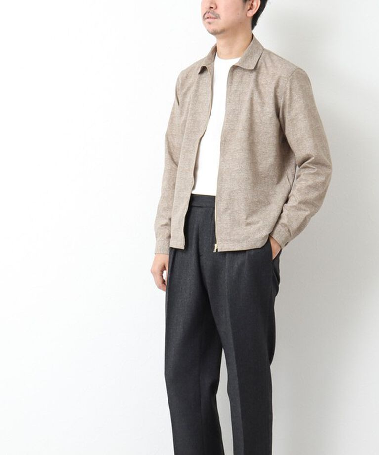 NOLLEY'S goodman「【COOL DOTS/クールドッツ】《吸水速乾》ジップシャツブルゾン 25SS」|ブルゾン・スタジャン|