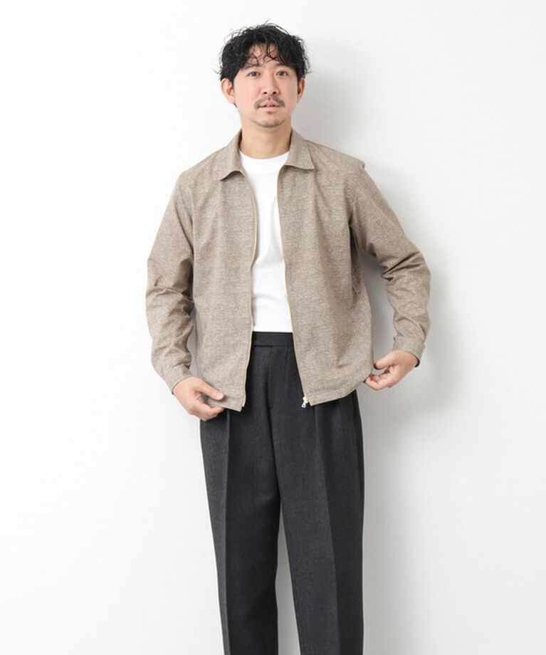 NOLLEY'S goodman「【COOL DOTS/クールドッツ】《吸水速乾》ジップシャツブルゾン 25SS」|ブルゾン・スタジャン|