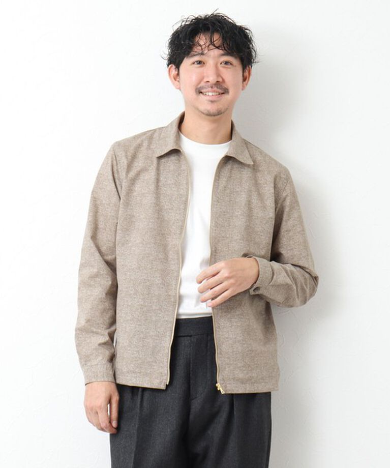 NOLLEY'S goodman「【COOL DOTS/クールドッツ】《吸水速乾》ジップシャツブルゾン 25SS」|ブルゾン・スタジャン|