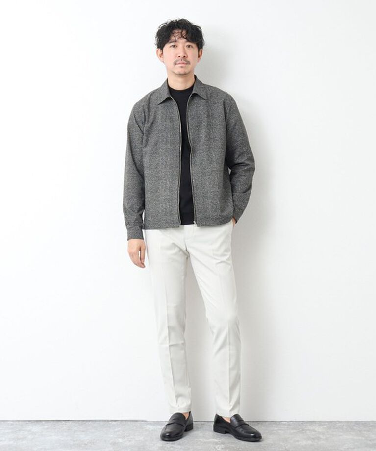 NOLLEY'S goodman「【COOL DOTS/クールドッツ】《吸水速乾》ジップシャツブルゾン 25SS」|ブルゾン・スタジャン|