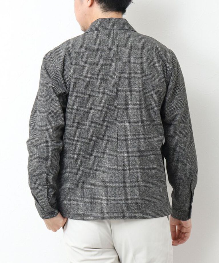 NOLLEY'S goodman「【COOL DOTS/クールドッツ】《吸水速乾》ジップシャツブルゾン 25SS」|ブルゾン・スタジャン|