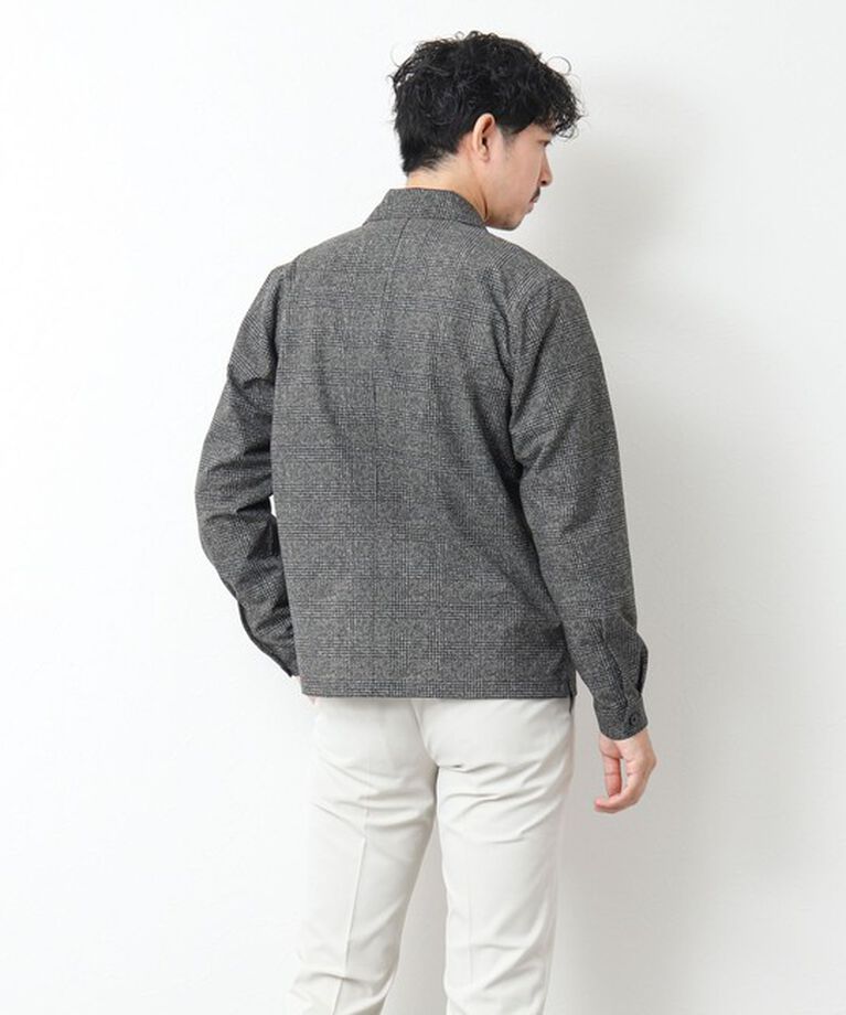 NOLLEY'S goodman「【COOL DOTS/クールドッツ】《吸水速乾》ジップシャツブルゾン 25SS」|ブルゾン・スタジャン|