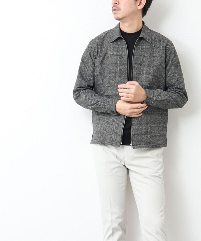 NOLLEY'S goodman「【COOL DOTS/クールドッツ】《吸水速乾》ジップシャツブルゾン 25SS」|ブルゾン・スタジャン|