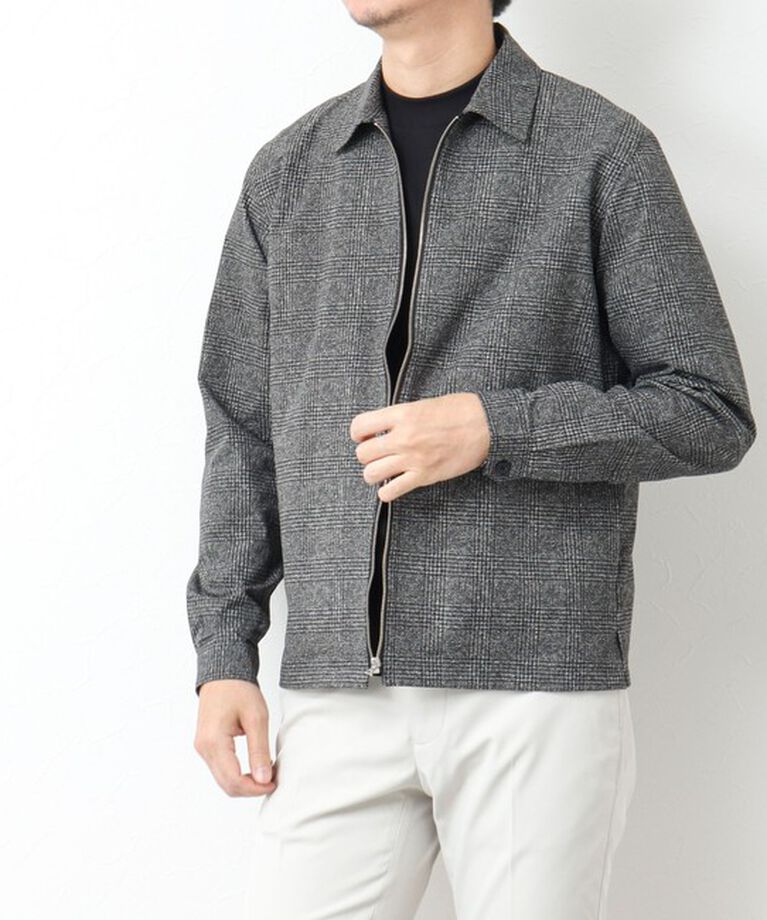 NOLLEY'S goodman「【COOL DOTS/クールドッツ】《吸水速乾》ジップシャツブルゾン 25SS」|ブルゾン・スタジャン|