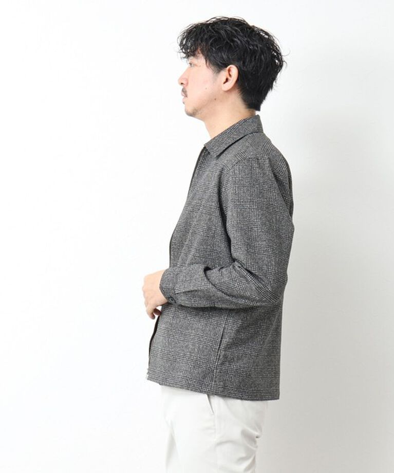 NOLLEY'S goodman「【COOL DOTS/クールドッツ】《吸水速乾》ジップシャツブルゾン 25SS」|ブルゾン・スタジャン|