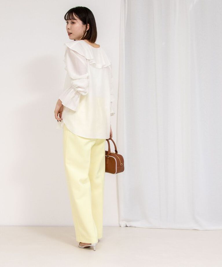 NOLLEY'S sophi「《セットアップ対応》ウォッシャブルドライワイドパンツ」|その他|