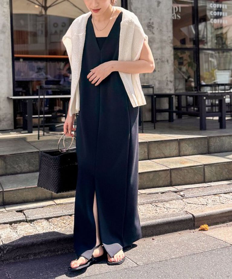 NOLLEY'S「◇【WEB限定】【追加】ウォッシャブルダンボール2WAYワンピース」|ワンピース|