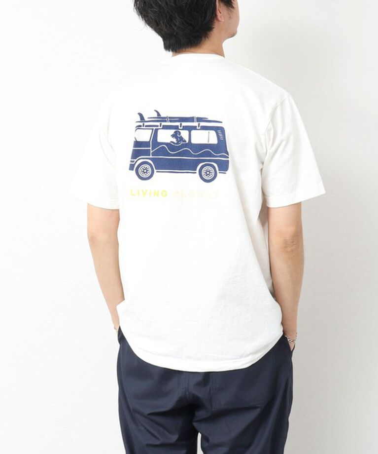 NOLLEY'S goodman「【STONEWOLD】SLOWLY WAGON バックプリントTシャツ 25SS」|Tシャツ・カットソー|