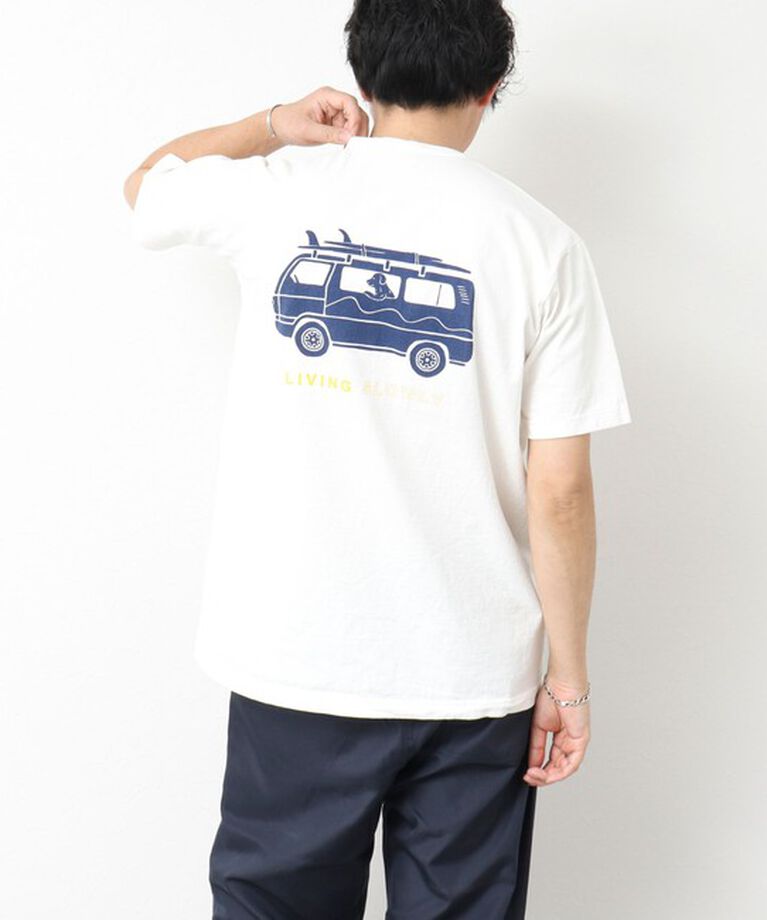 NOLLEY'S goodman「【STONEWOLD】SLOWLY WAGON バックプリントTシャツ 25SS」|Tシャツ・カットソー|