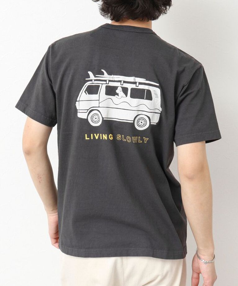 NOLLEY'S goodman「【STONEWOLD】SLOWLY WAGON バックプリントTシャツ 25SS」|Tシャツ・カットソー|