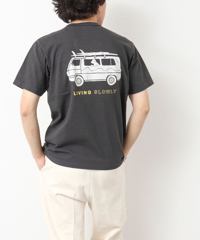 NOLLEY'S goodman「【STONEWOLD】SLOWLY WAGON バックプリントTシャツ 25SS」|Tシャツ・カットソー|