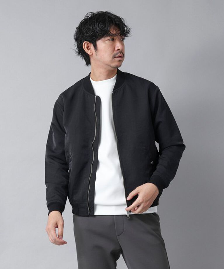 NOLLEY'S goodman「【ACTIVE SECT】《限定展開》撥水ナイロンMA-1 25SS」|ブルゾン・スタジャン|
