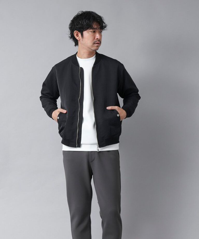 NOLLEY'S goodman「【ACTIVE SECT】《限定展開》撥水ナイロンMA-1 25SS」|ブルゾン・スタジャン|