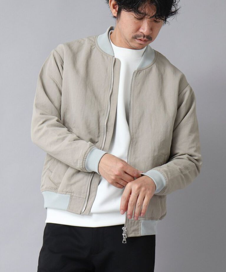NOLLEY'S goodman「【ACTIVE SECT】《限定展開》撥水ナイロンMA-1 25SS」|ブルゾン・スタジャン|